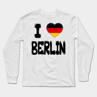 I Love Berlin Long Sleeve T-Shirt